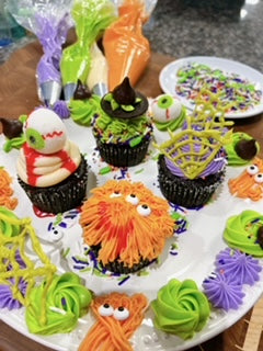 6/19/2024 Kids Monster Cupcake Decorating with  Ana Sáenz of The Magical Spatula @12pm